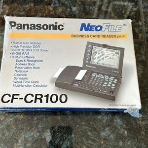 Panasonic NeoFile business card reader plus CF-CR100